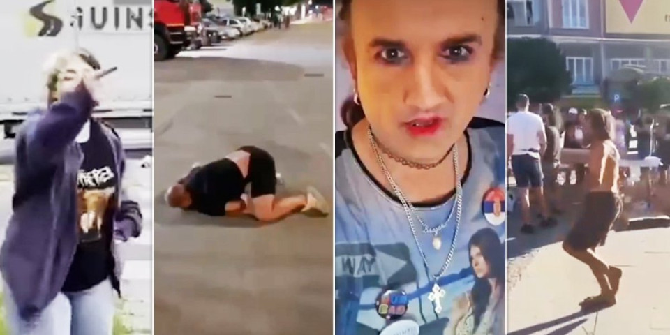 Želite li ovakvu Srbiju? Sramne scene pokazuju pravo lice blokadera - pomračena svest i čista histerija! (VIDEO)