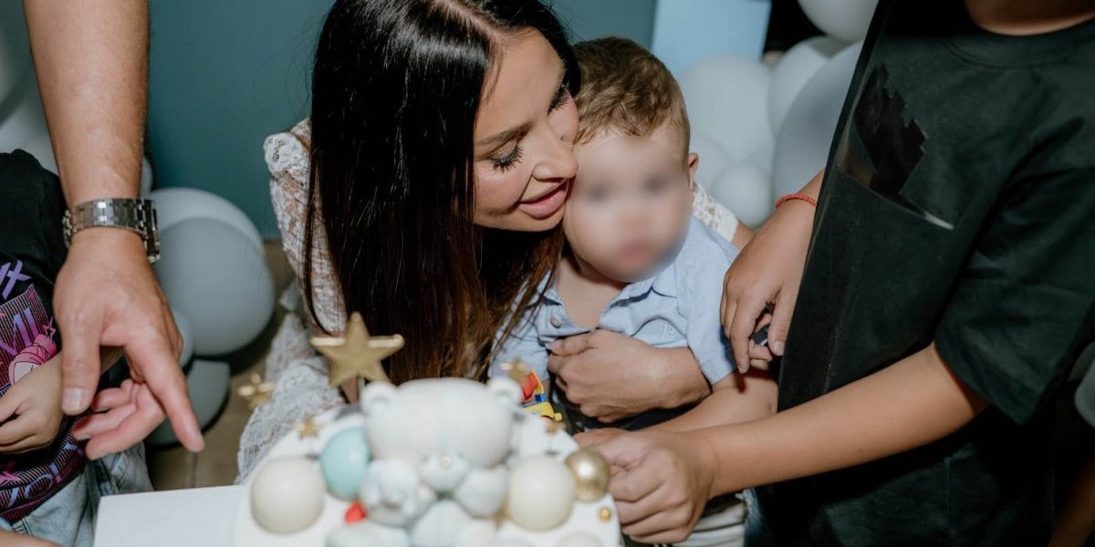 Katarina Živković sa sinom