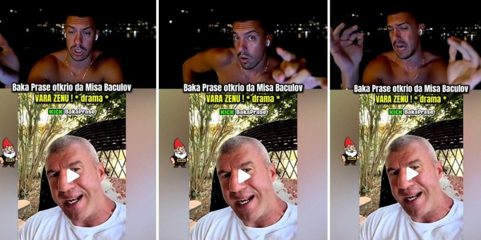 Baka Prase rasturio blokaderskog nasilnika Bačulova: Buraz, ne može ku*va da priča o poštenju (VIDEO)