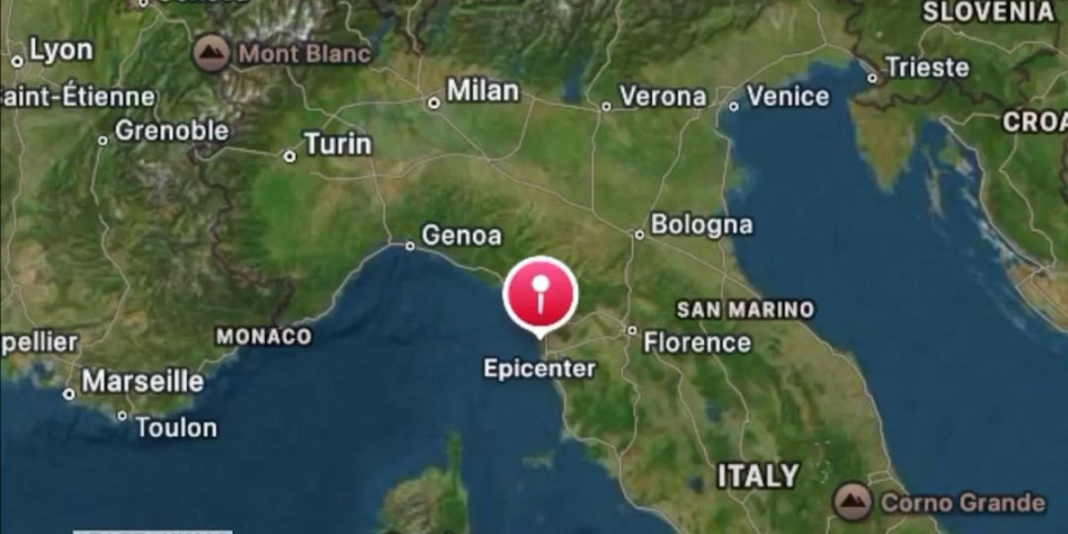 Zemljotres dobro zatresao Italiju: Na udaru popularno turističko mesto