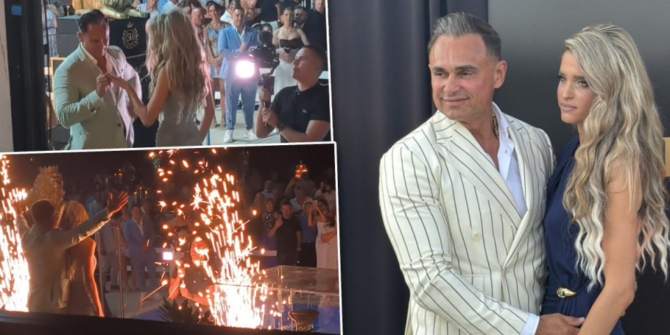 Pogledajte ekskluzivni snimak veridbe "kralja hleba": Sve se treslo od ovacija, a evo kako je Aleksandra reagovala na dijamant (VIDEO)