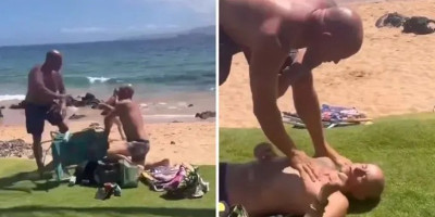 Bio u gaćama, glumio opasnog, pa završio na podu: Brutalan nokaut političara šokirao svet