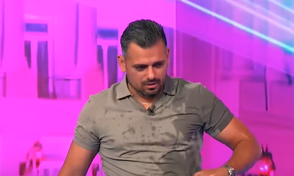 Skandal u programu uživo! Ispolivala Boru Santanu vodom, pa kao furija izletela iz studija (VIDEO)