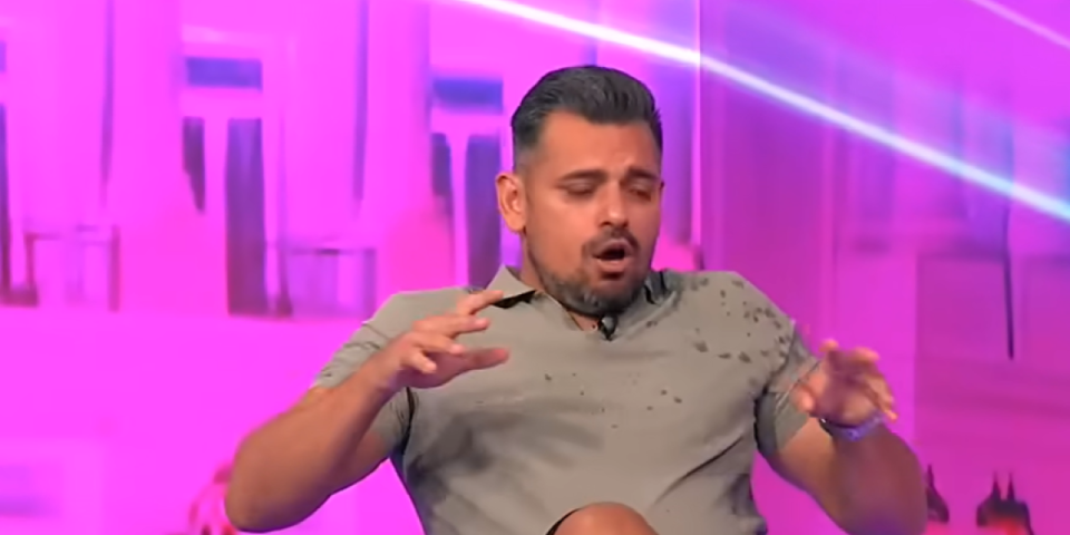 Skandal u programu uživo! Ispolivala Boru Santanu vodom, pa kao furija izletela iz studija (VIDEO)