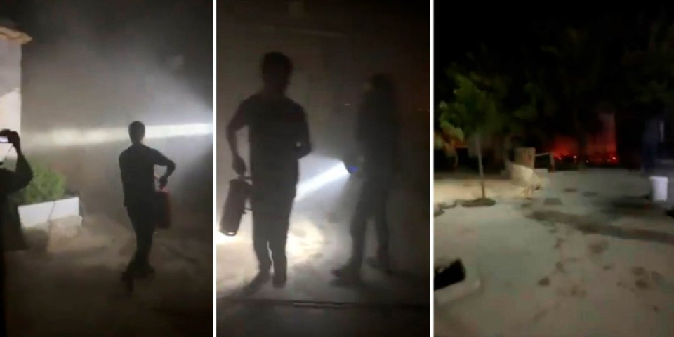 Jezive scene na Bliskom istoku: Maskirani napadači sejali vatru i ostavili zagonetnu poruku (VIDEO)