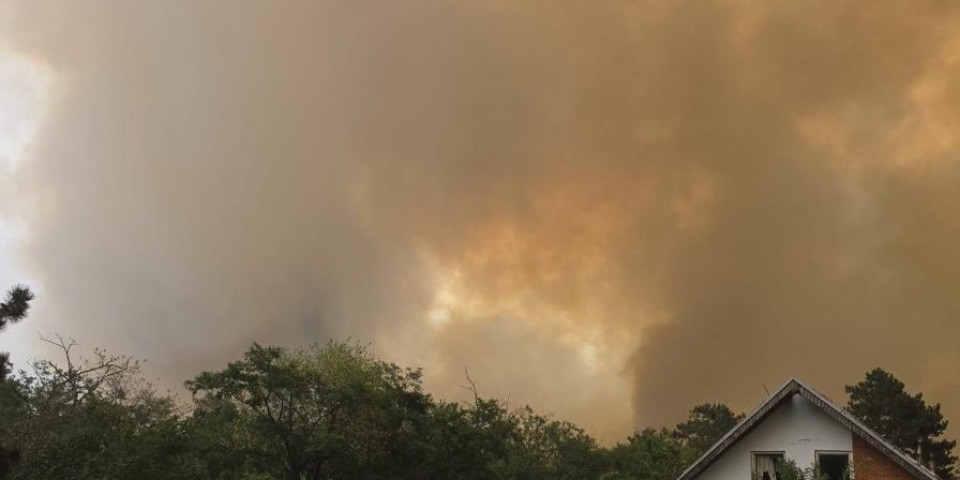 Vatrena stihija ne odustaje! Požar se širi nenormalnom brzinom - Hitno dignuti helikopteri, vatrogasci vode tešku borbu (FOTO/VIDEO)