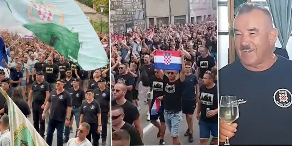 Oboleli od mržnje! Pojavio se jeziv snimak iz Knina: Ustaštvo na vrhuncu, sve se orilo od poziva na klanje Srba