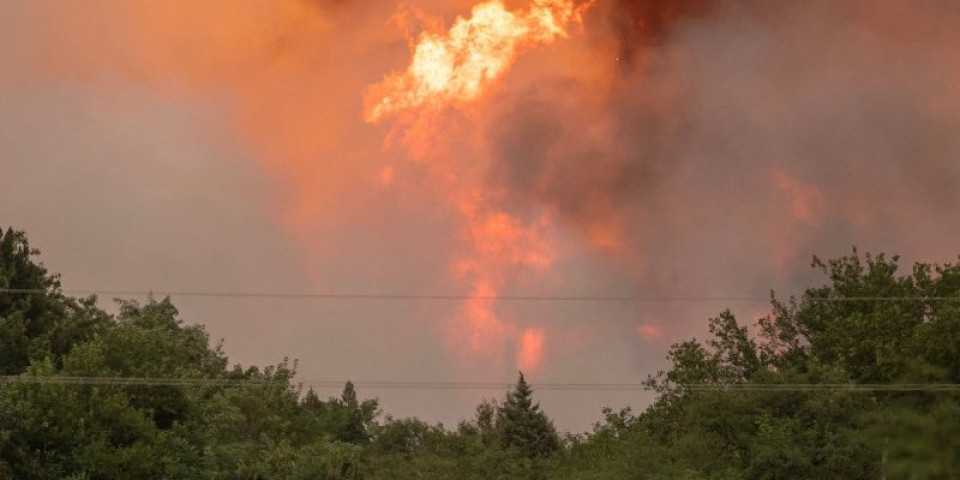 Vetar razbuktao požar: U Deliblatsku peščaru stižu helikopteri, naselja nisu ugrožena