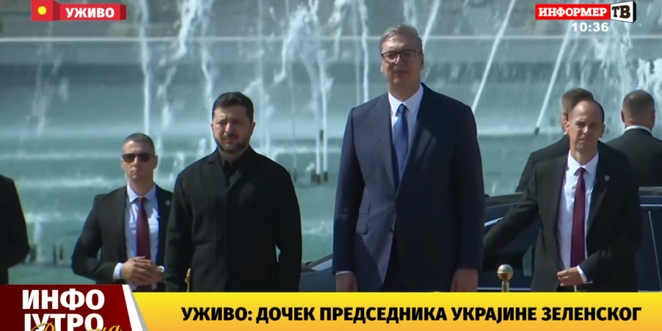Vučić dočekao Zelenskog: Sledi razgovor oči u oči, pa potpisivanje memoranduma o međusobnom razumevanju