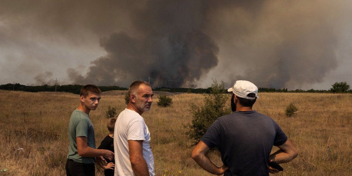 Potresne scene iz Deliblatske pešćare