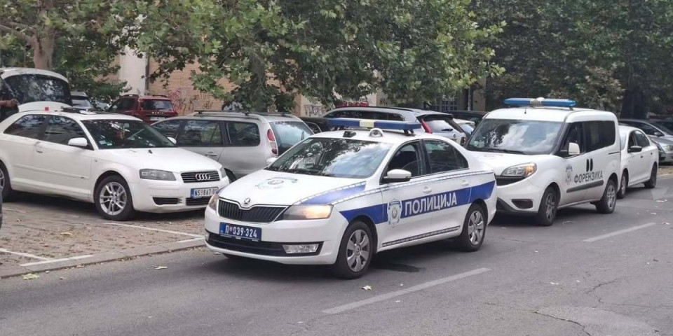 Spektakularno hapšenje u Novom Sadu: Opljačkali restoran pa pokušali da pobegnu (FOTO)