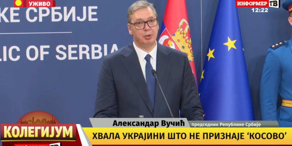 "Zahvalni smo Ukrajini što podržava teritorijalni integritet Srbije": Oglasio se Vučić nakon susreta sa Zelenskim