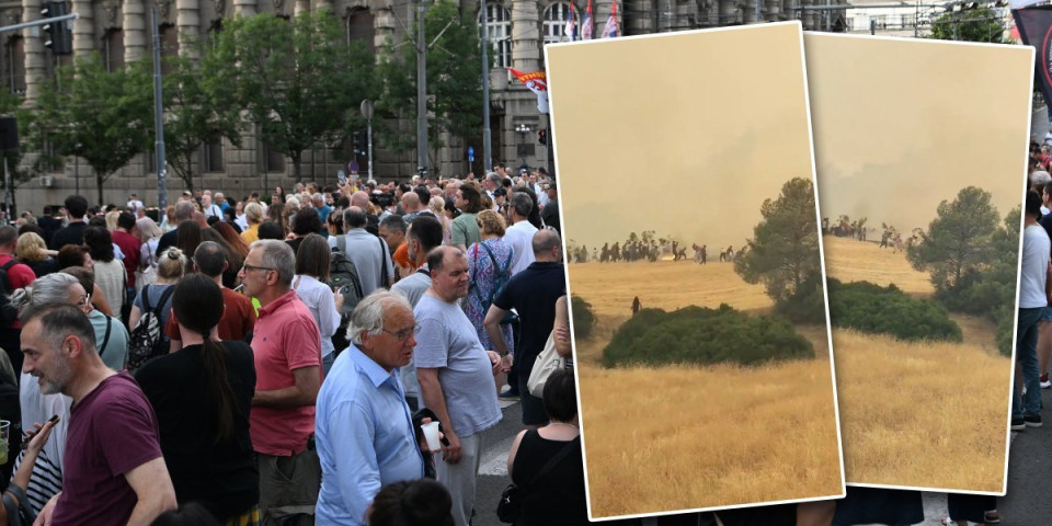 Nova monstruozna podvala u režiji blokadera! Šire snimak jezivog požara kako bi izazvali haos u Srbiji - A evo šta je istina (VIDEO)