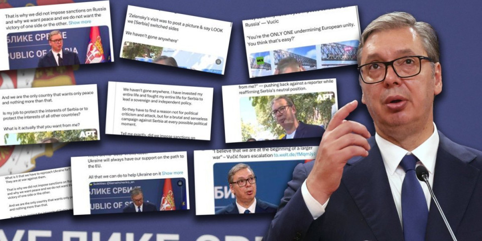 Svetska vest broj jedan! Vučićeve reči odjekuju planetom: Svi svetski mediji bruje o srpskom predsedniku (FOTO)