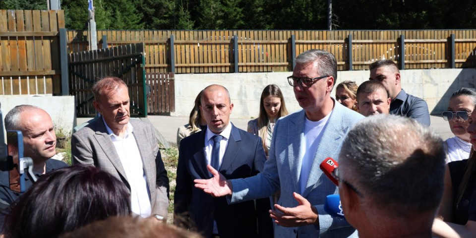 Menja se krvna slika Prijepolja! Vučić na jugozapadu Srbije: Predsednik najavio put koji će se napraviti (FOTO/VIDEO)