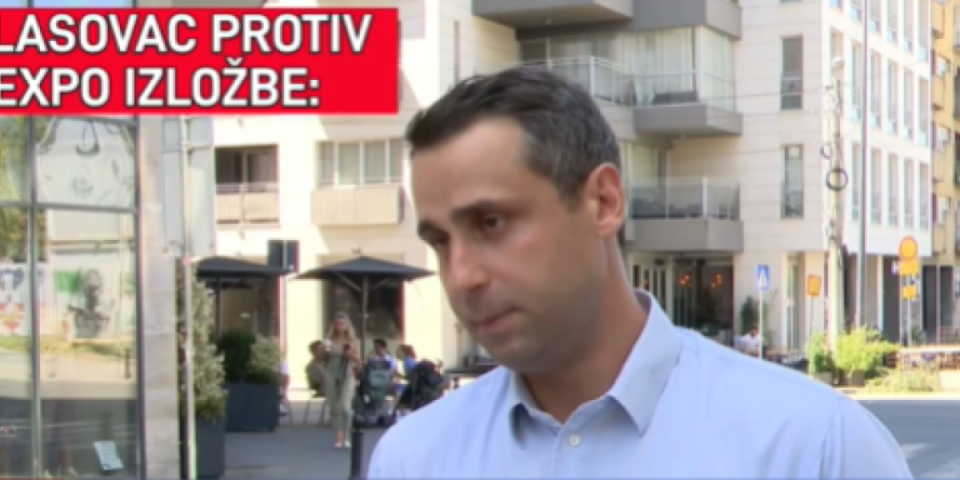 Bar se usaglasite koju laž plasirate! Đilasov poslanik popljuvao EKSPO, a njegov gazda ga sasekao pred kamerama: "EKSPO je odlična stvar!" (VIDEO)