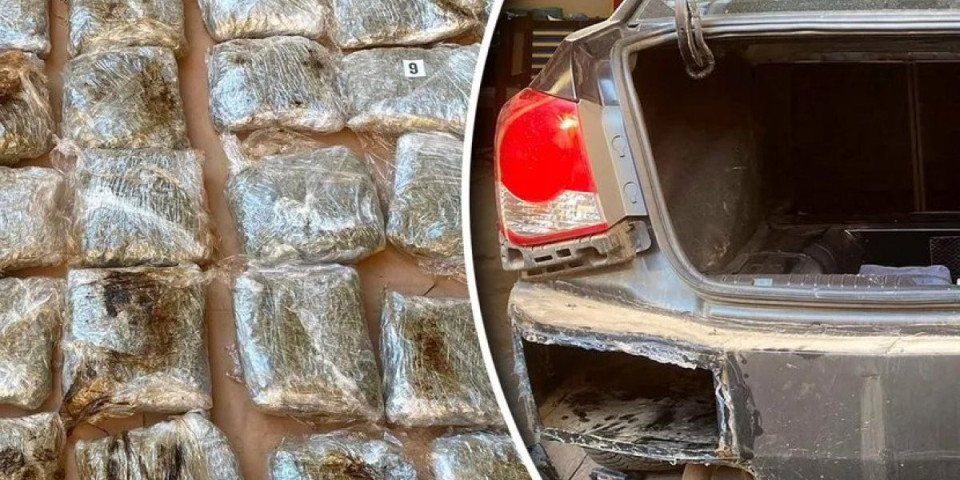 Pao diler iz Lazarevca: Pronađene velike količine droge u kolima (FOTO)