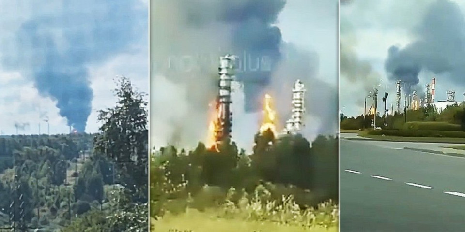 Pao ključni stub ruske industrije: Dronovi napravili pakao u Tjumenskoj oblasti (VIDEO)