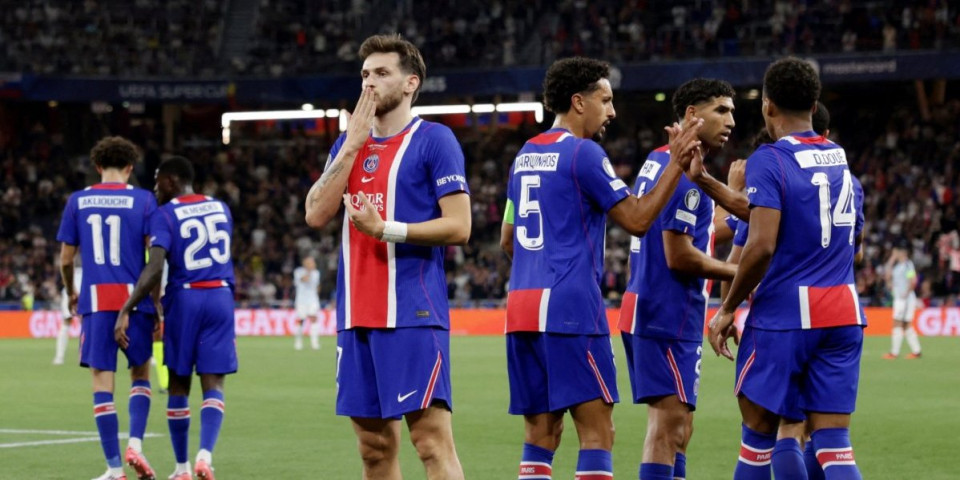 PSŽ je apsolutni vladar Starog kontinenta! Enrikeova mašina ponovo osvojila UEFA Superkup