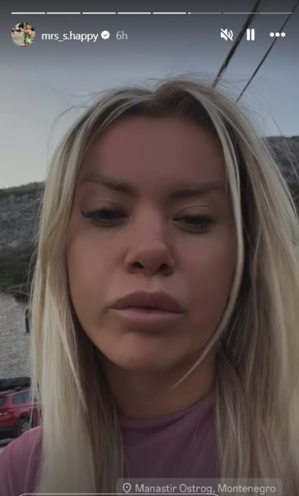 Pogled ledi krv! Voditeljka snimila stravičnu vatrenu stihiju, pa spas pronašla u manastiru Ostrog