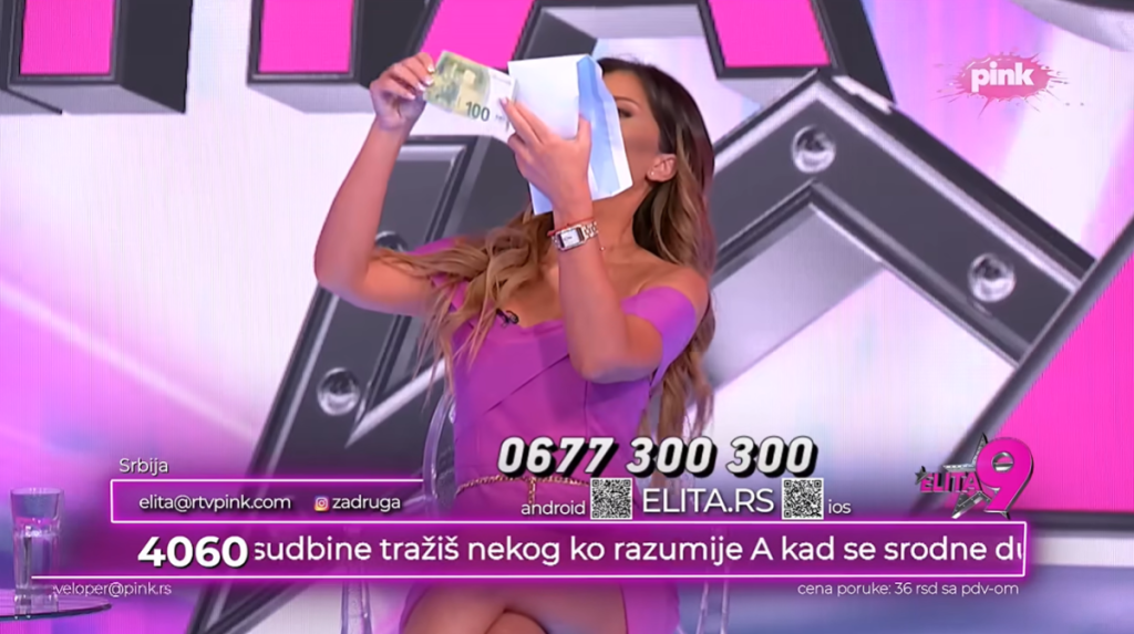 Reketiranje uživo u programu! Voditeljka morala da broji evre - Iznos frapirao naciju (FOTO)