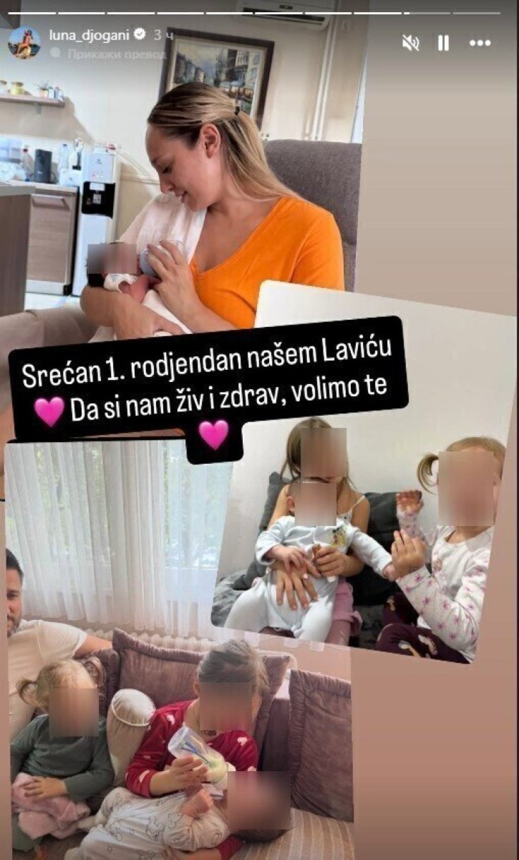 Đoganijevi imaju veliki razlog za slavlje, Luna sve oduševila