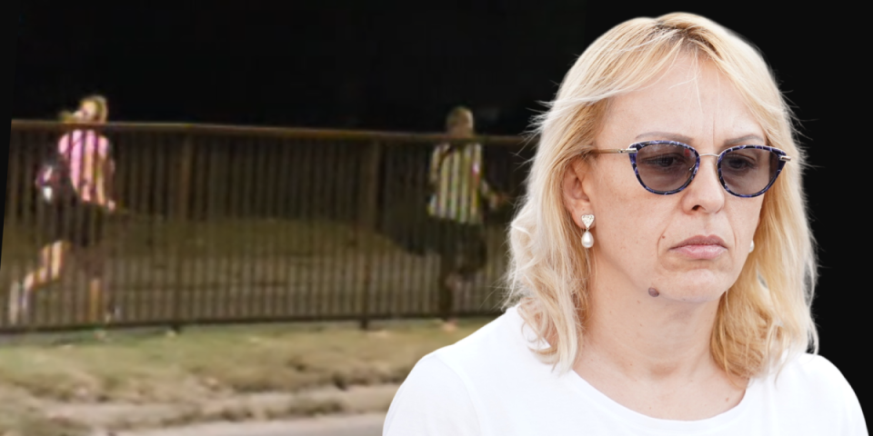 Došli smo do šok snimaka iz Valjeva: Dijana Hrka sa motkom u ruci juri Nedu Perić (VIDEO)