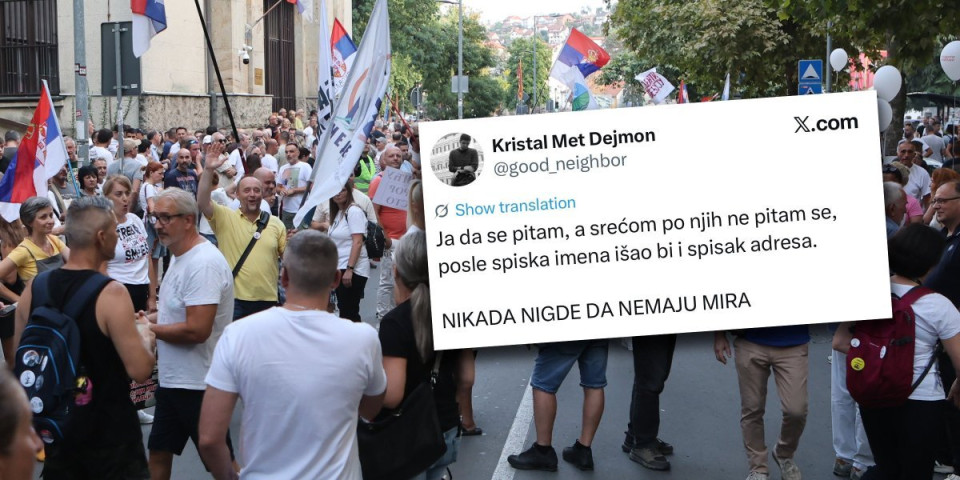 Monstrumi prete! Objavili spisak policajca, sad traže i adrese: "Ja da se pitam..." - Nije im dosta što su jednog ubili  (FOTO)