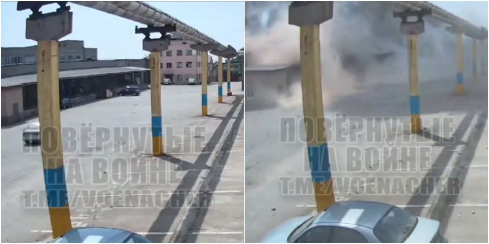 (VIDEO) Počelo! Putin razvaljuje mostove preko Dnjepra: Šta su ovo Rusi bacili na Zaporožje? Prvo stradao most, a onda i meta u gradu