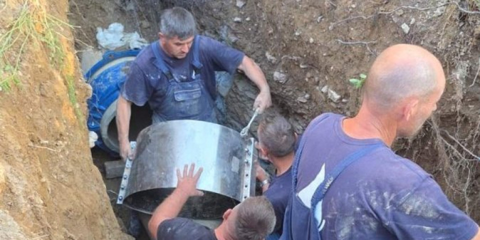 Stiže voda u Novi Pazar: Ekipe na terenu (VIDEO)