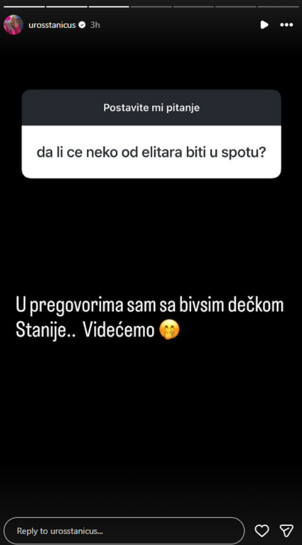 "Stanija bi prodala dušu, a sa njenim bivšim sam..." Uroš Stanić šokirao priznanjem