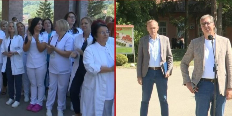Vučić u poseti Topličkom okrugu! Predsednik obilazi Dom zdravlja u Kuršumliji  (FOTO/VIDEO)