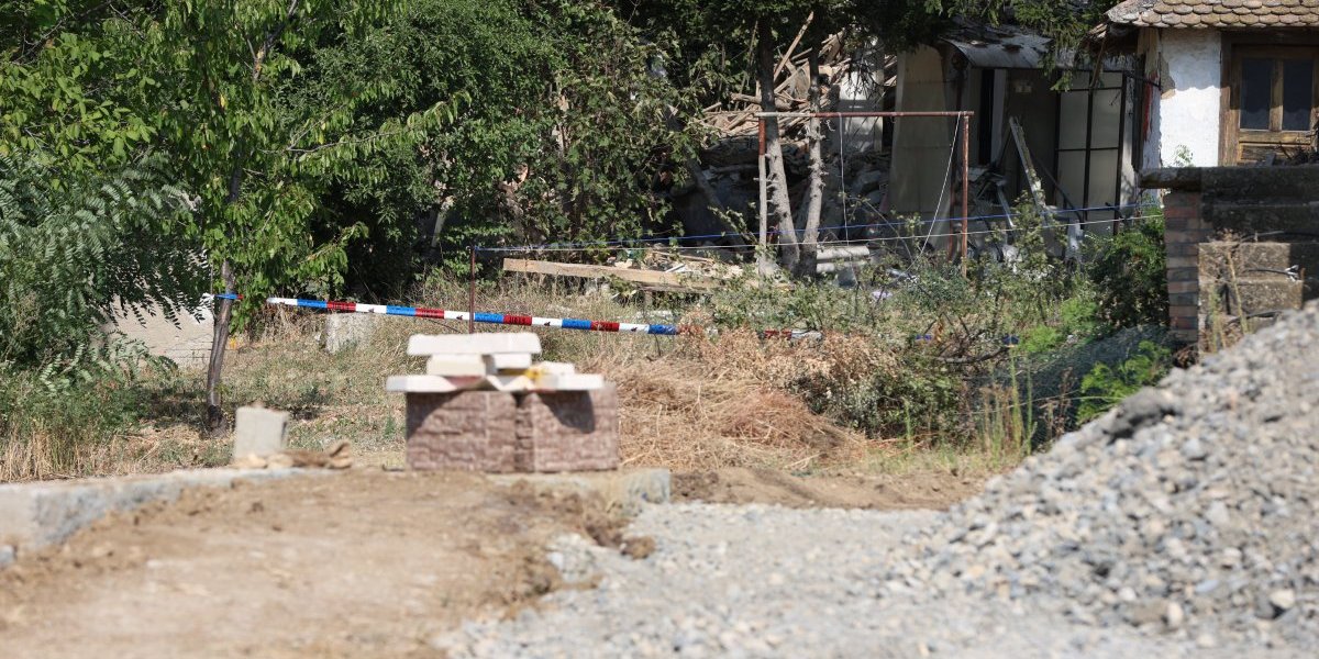 Kuća nakon eksplozije