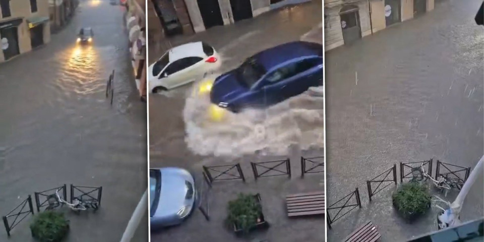 Poplave paralisale delove Italije: Apokaliptične scene na ulicama, kao da su odsečeni od sveta... (VIDEO)