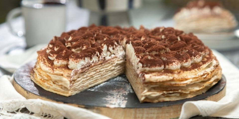 Kremasta torta od palačinki koja se topi u ustima: Lako se sprema, a izgleda kao iz poslastičarnice
