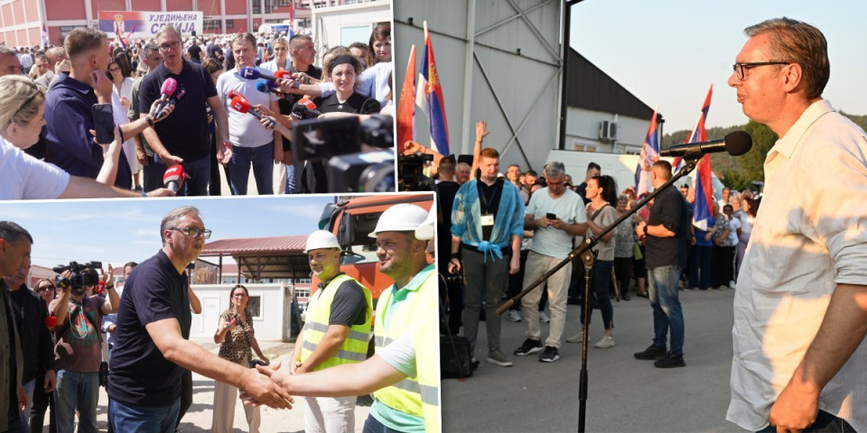 Vučić sa narodom u Lebanu! Predsednik saslušao svačije pitanje, najavljuje velike i važne radove (FOTO/VIDEO)