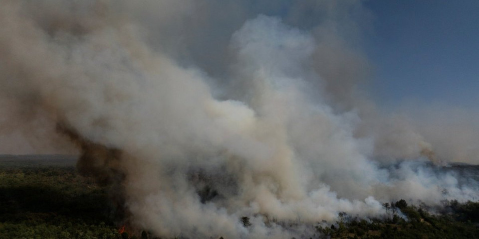 Vatrogasci gase požar u selu kod Prokuplja