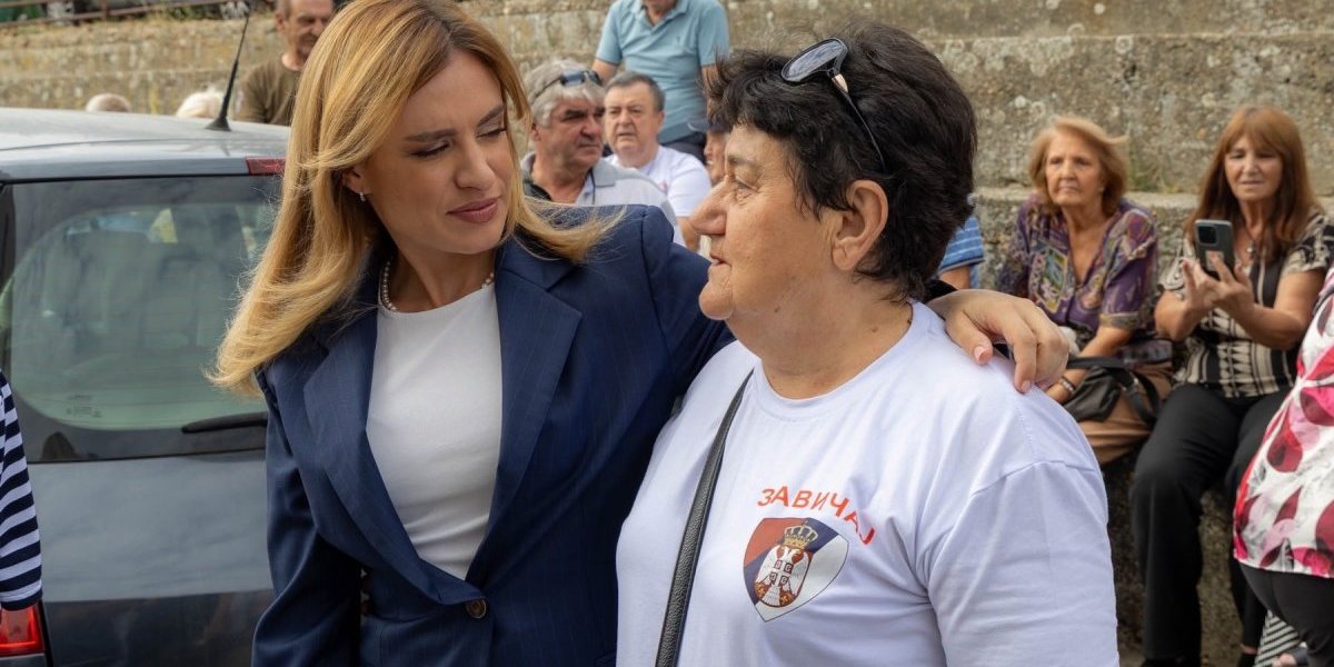 Milica Đurđević Stamenkovski na obeležavanju sećanja na Srbe stradale u Sisku