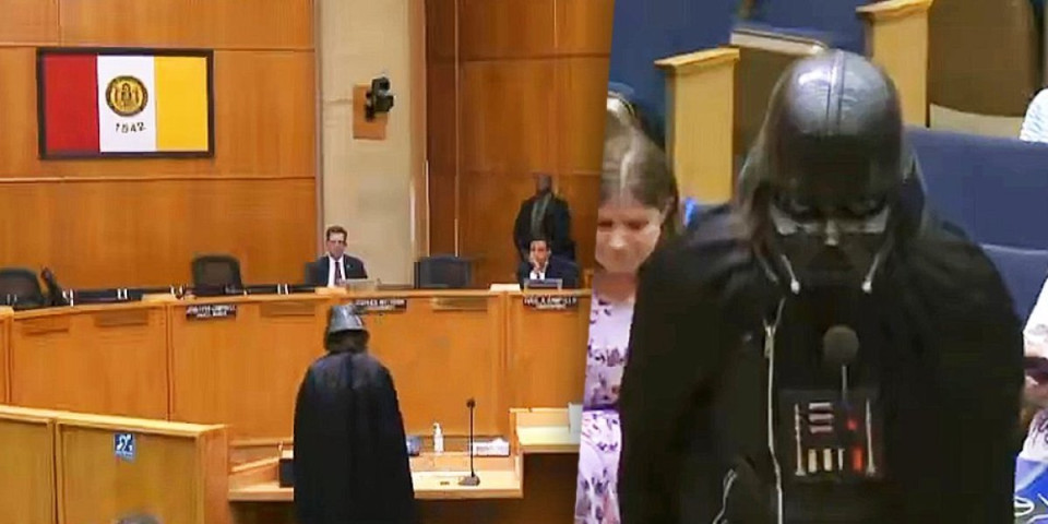 (VIDEO) Ma, da li je moguće? "Dart Vejder" im očitao lekciju koju nikad neće zaboraviti: Ceo svet se valja od smeha