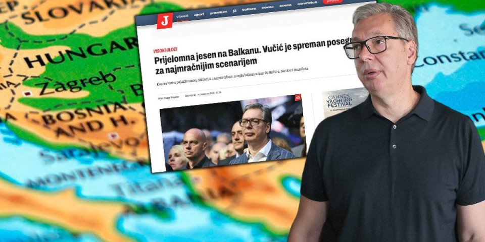 Ustaški mediji besne! Jutarnji direktno podržao blokadere - Bolesnim lažima i konstrukcijama udarili na Vučića pred izbore (FOTO)