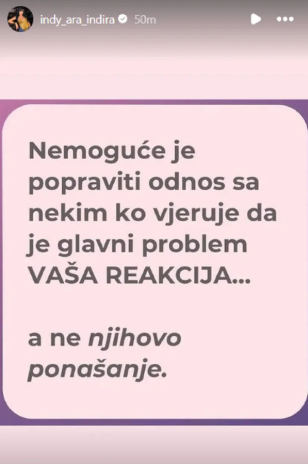Sahranila majku i sestru, pa opet jako udarila! Ko je ovako jako povredio Indi Aradinović?