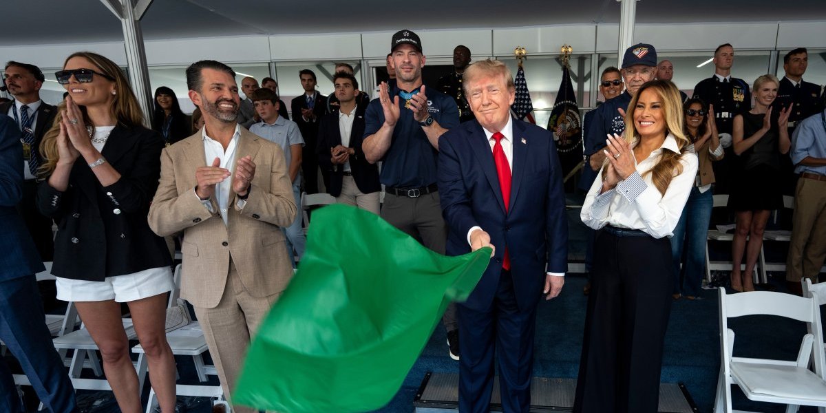 Melanija i Donald Tramp
