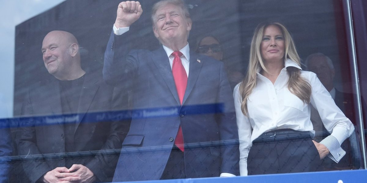 Melanija i Donald Tramp

