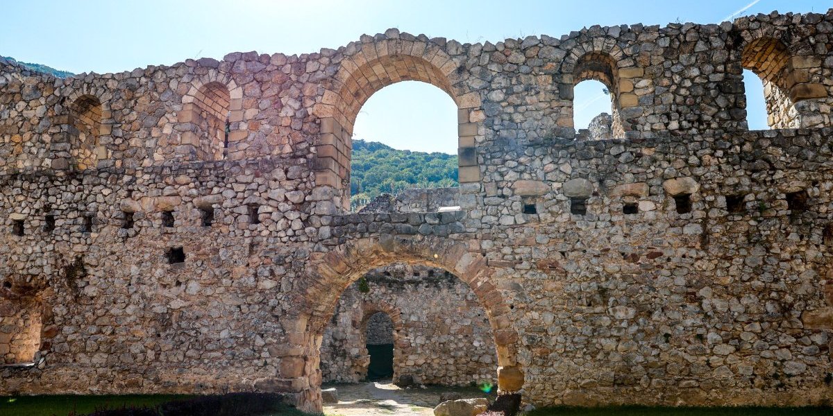 Nikola Selaković u manastiru Manasija