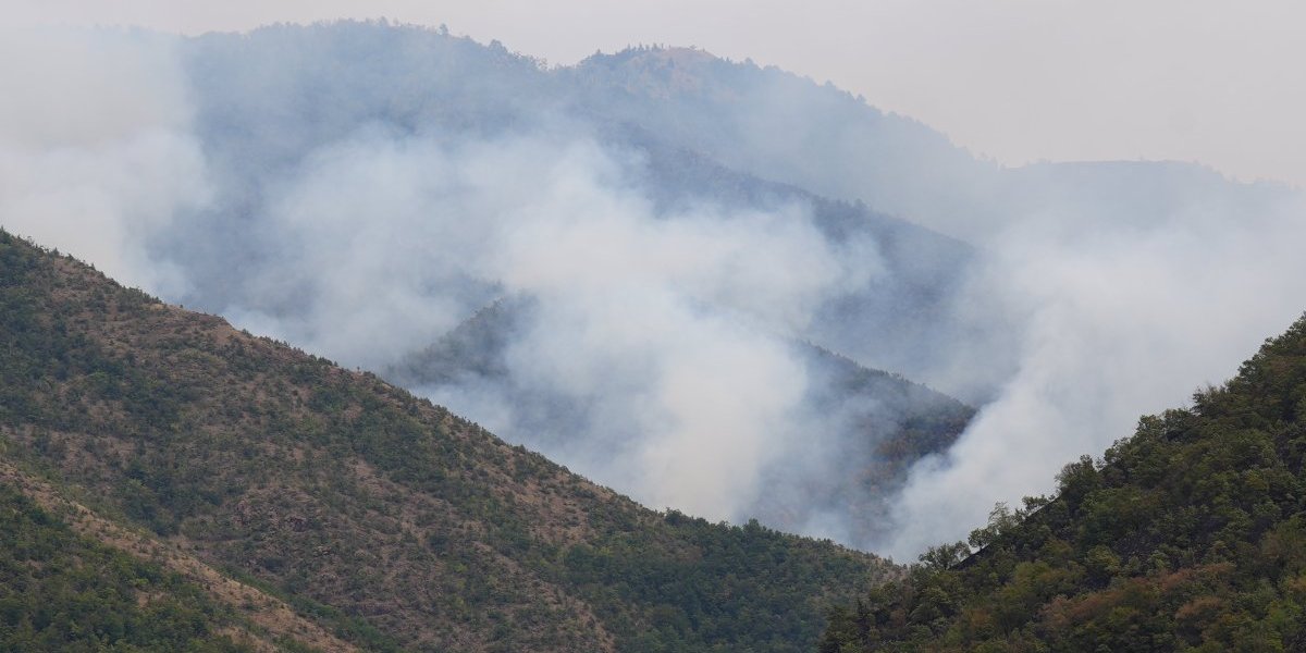 Požar na planini Stolovi kod Kraljeva