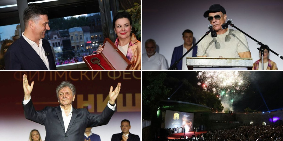 Snežana Savić i Van Dam otvorili Međunarodni filmski festival u Nišu (FOTO)