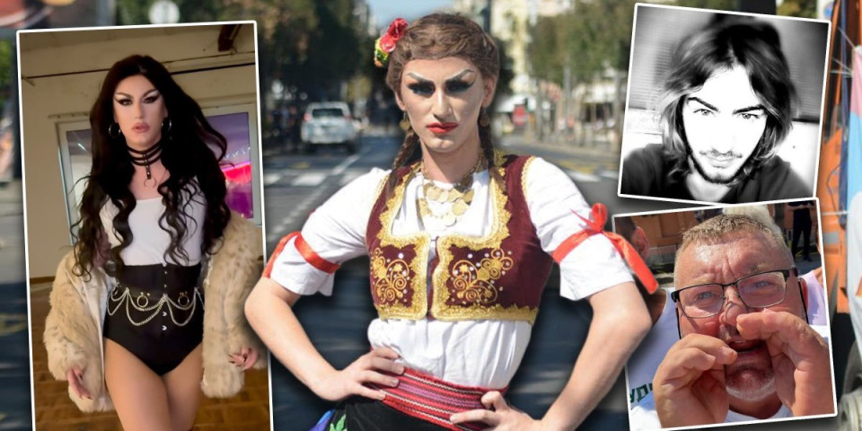 Isplivali šokantni detalji! Blokader pesniči po ulicama a sin u skandaloznim kostima zabavlja narod (FOTO/VIDEO)