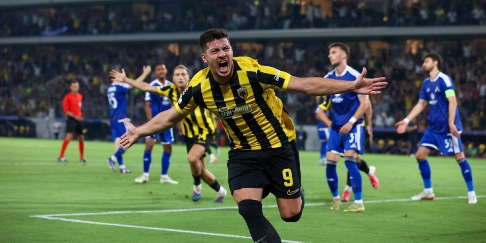 Srbi zapalili Atinu: Marko Nikolić i Luka Jović odveli AEK u Ligu šampiona!