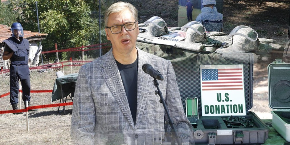 Nova era u odnosima Srbije i SAD! Vučić se zahvalio na donaciji od 5,1 milion dolara za razminiranje (FOTO/VIDEO)
