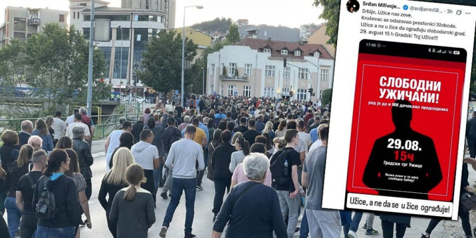 Stravično šta blokaderi žele Srbiji! Izgubili sve, pa pozivaju na građanske sukobe u Užicu (FOTO)